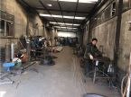 北京鐵藝欄桿加工車間展示