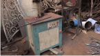 北京鐵藝護欄加工車間內(nèi)樣子